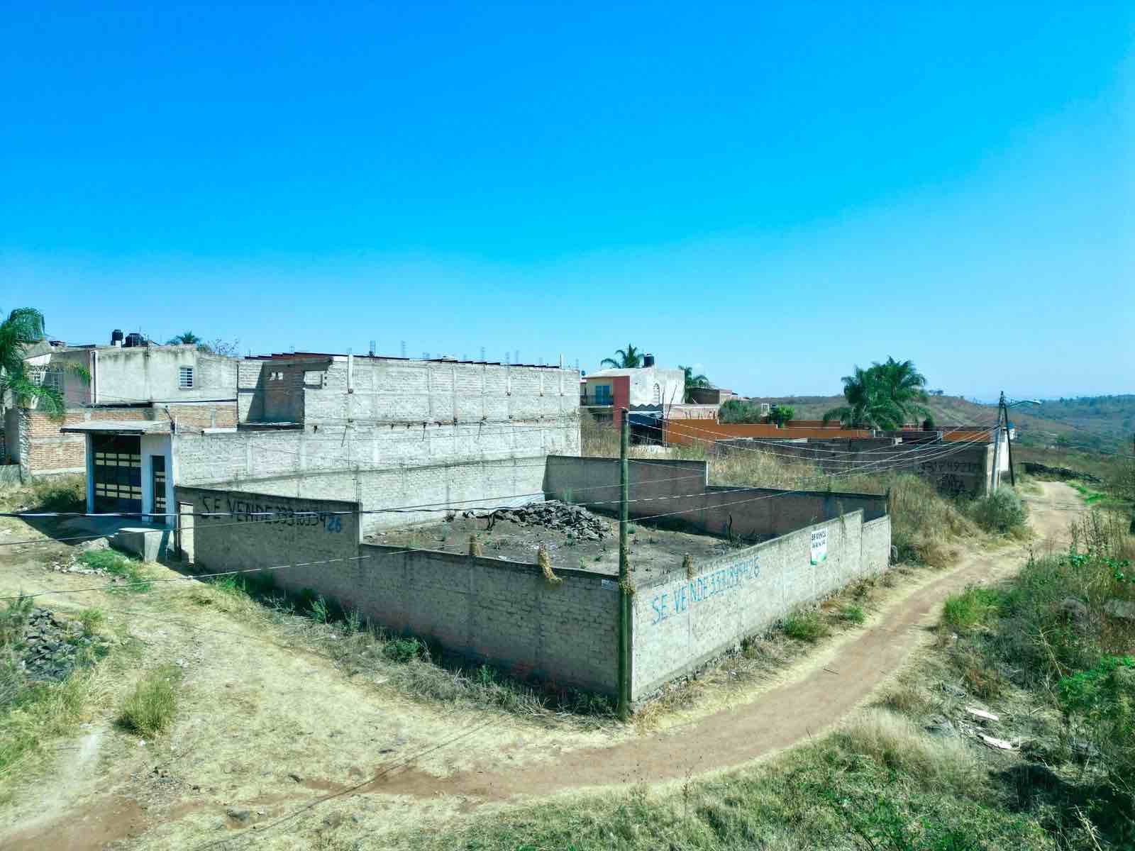 vista terreno en venta en san josé el verde el salto