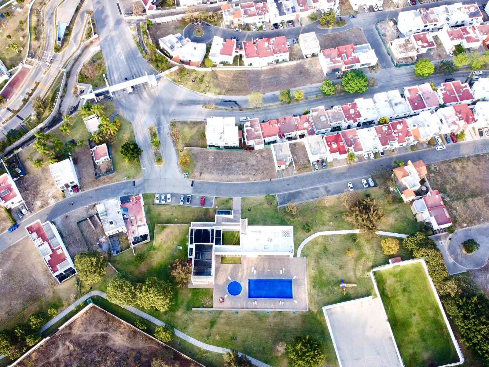 Desarrollo Terrenos Bosque Real Tlajomulco-01 Vista aerea de Terreno en venta en bosque real tlajomulco