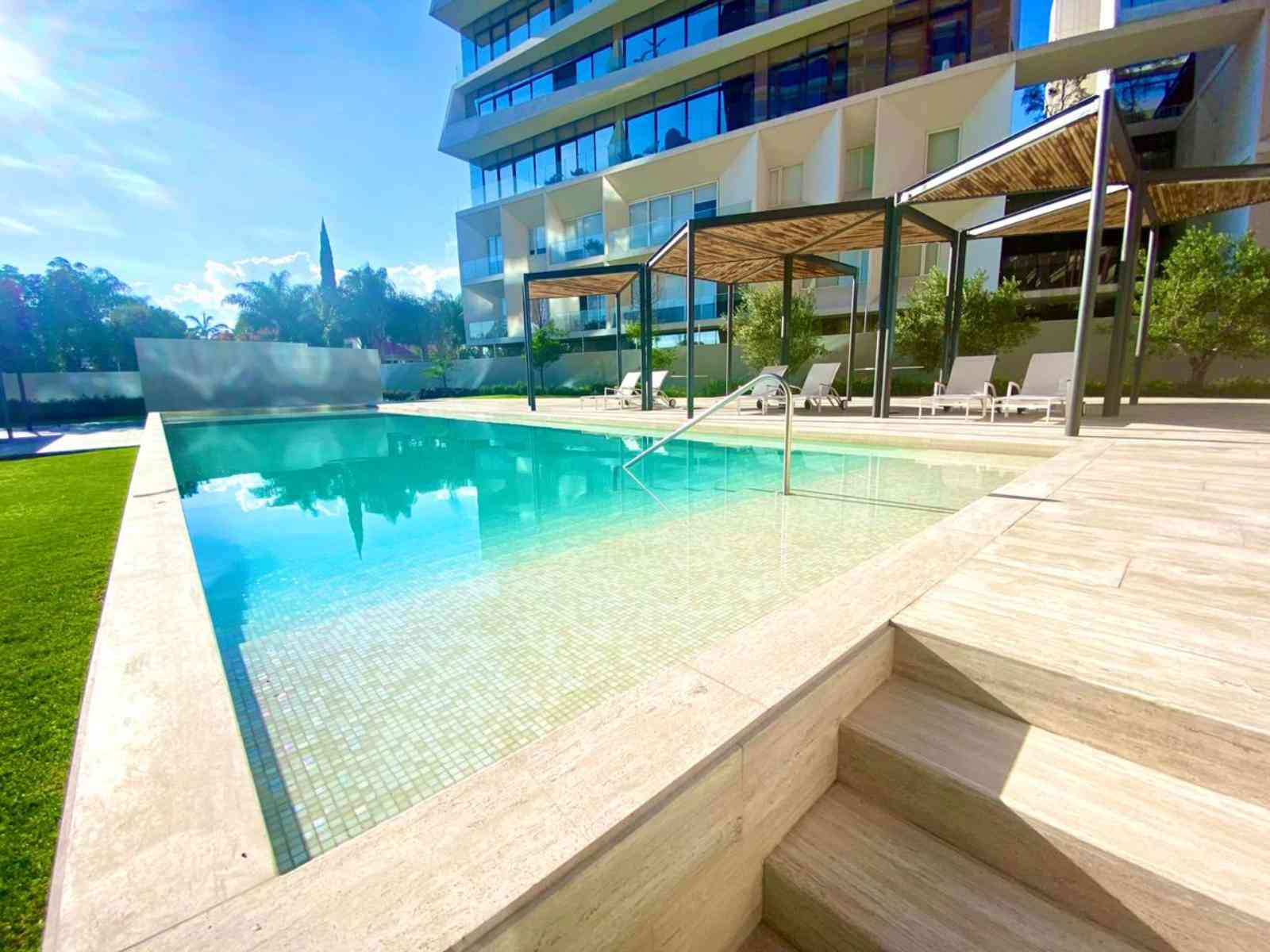 alberca departamento en venta en emile acuarela zapopan