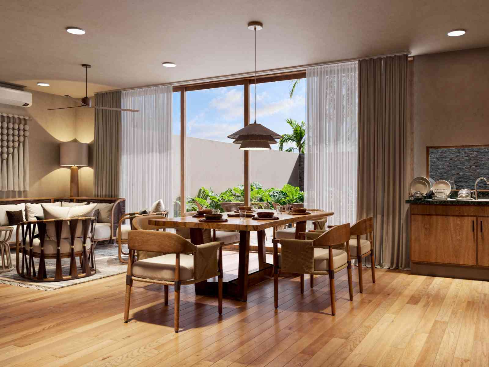 interior departamentos en venta en Nayé San Pancho Nayarit