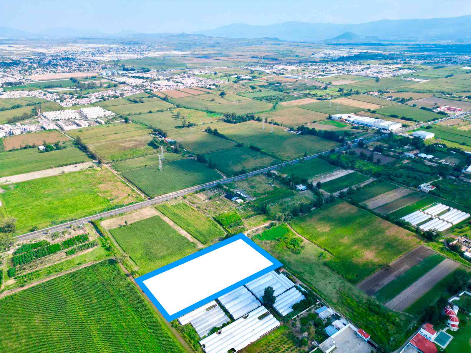 vista de terreno en san sebastián tlajomulco
