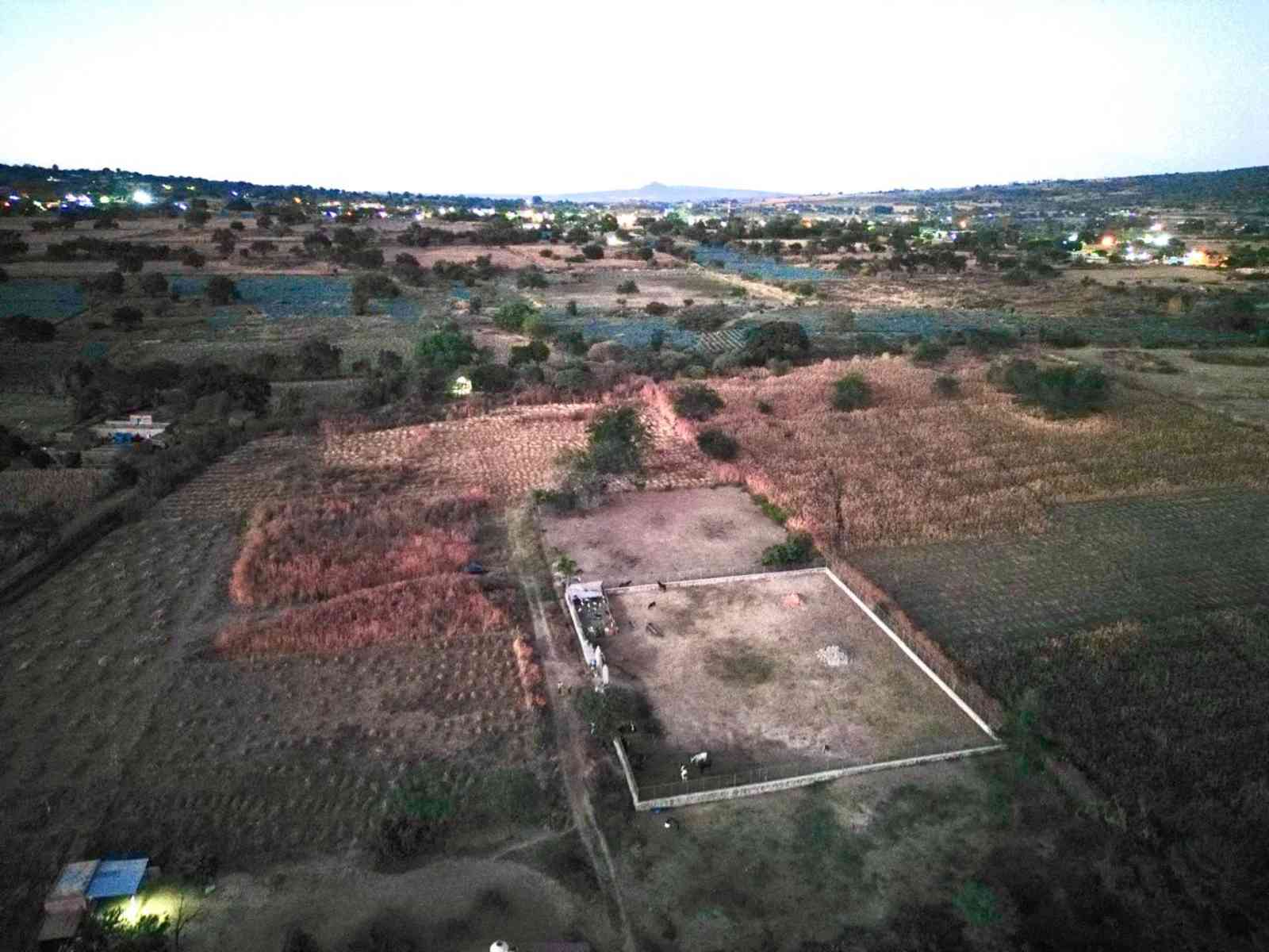 vista aérea terreno en venta en san antonio matatlán zapotlanejo