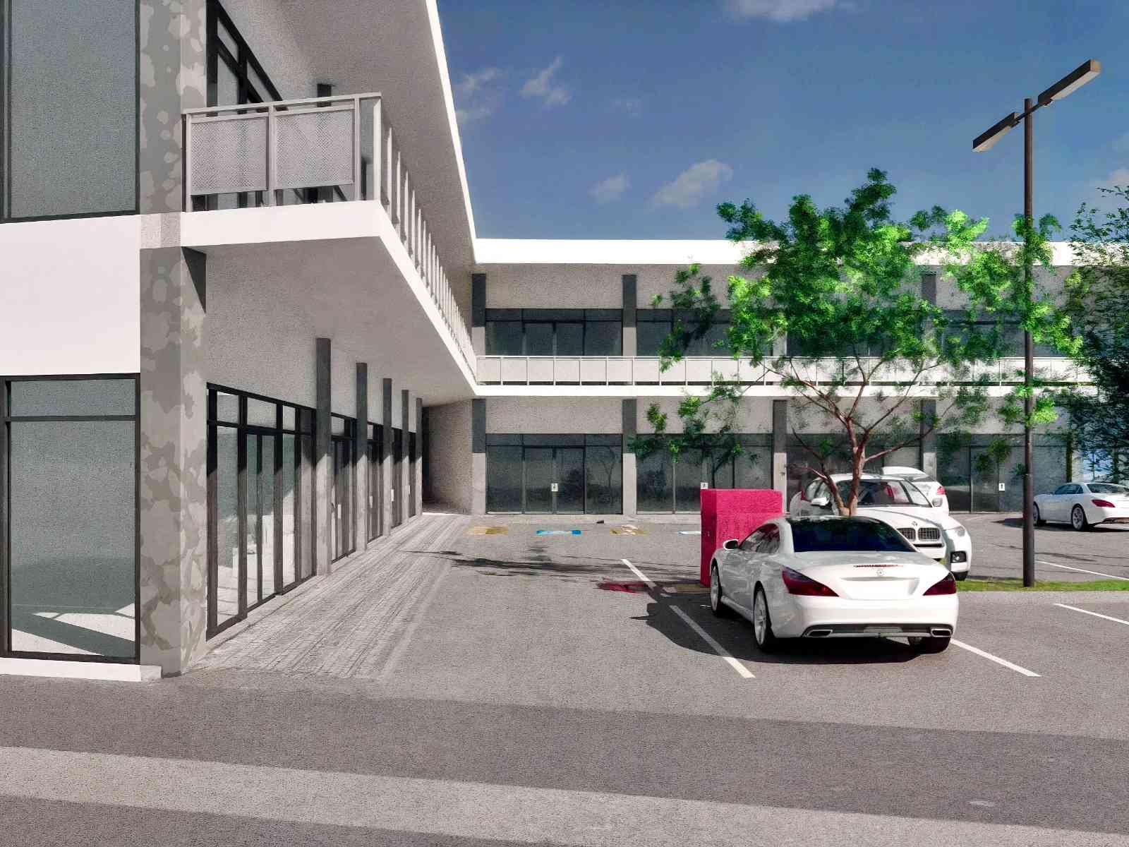 render de locales en preventa en plaza bosque sur tlajomulco